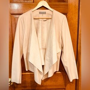Bagatelle Women's Tan Draped Jacket